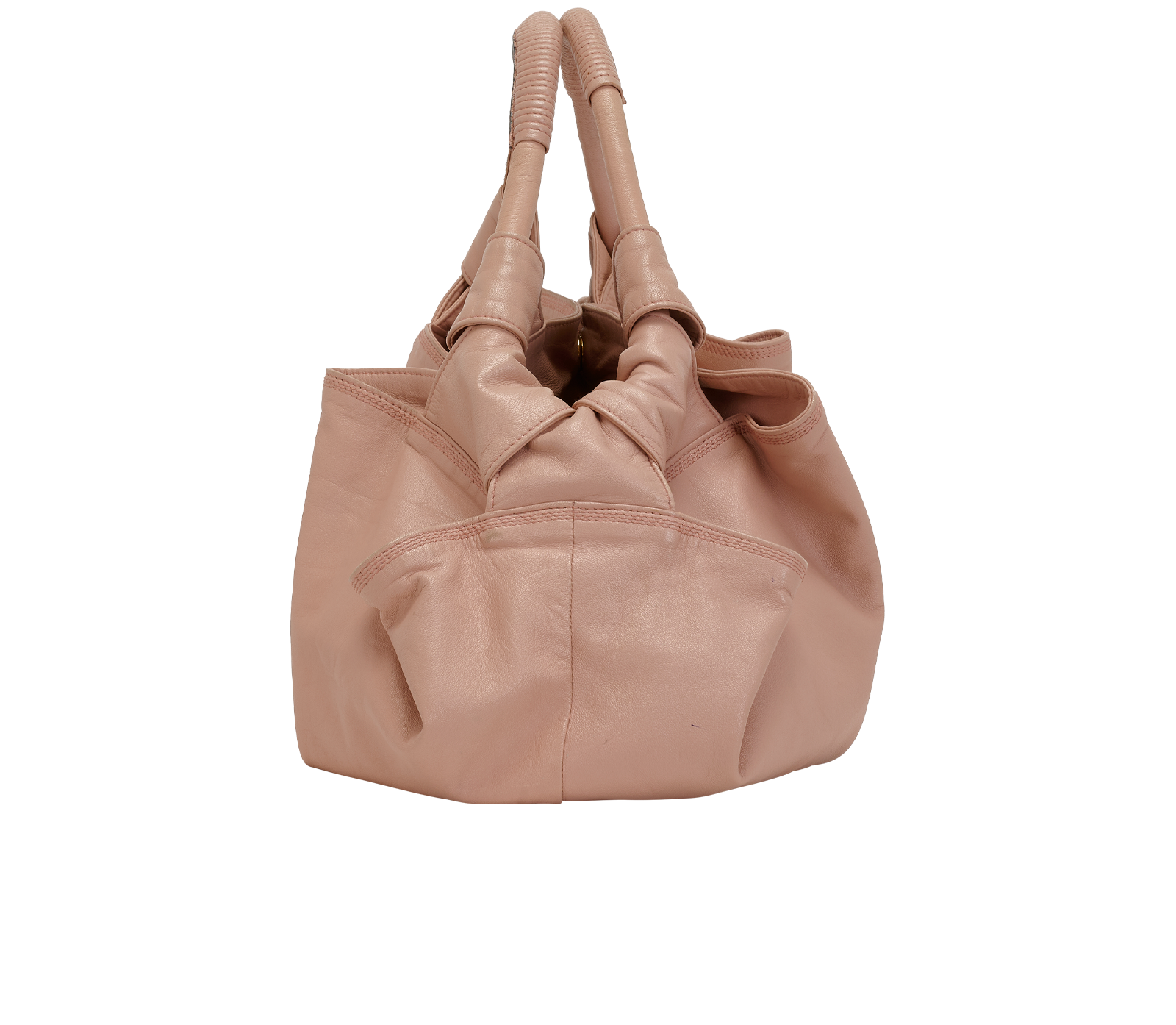 Aire, &pound;220, Handbags, Pink, Leather, Side view